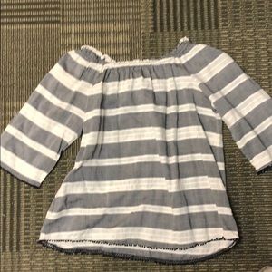 Off the shoulder blouse